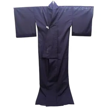 여름 기모노 명주 오디색 이로무지 일본 의류