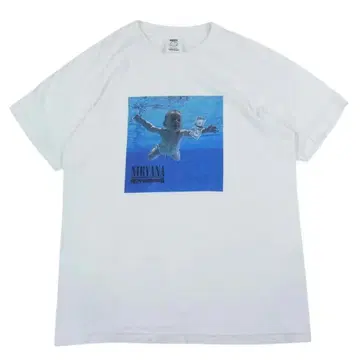 NIRVANA Nevermind T셔츠 화이트