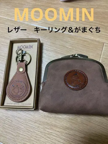 무민 가죽 키링 & 동전 지갑