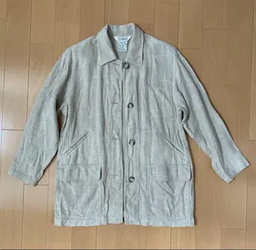 L.L.bean 린넨 미들 코트