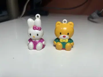 쇼와 레트로 헬로키티 마스코트 레어 키링
