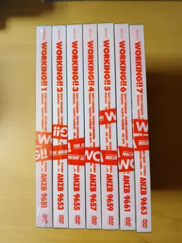 WORKING!! DVD 전7권 세트