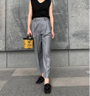 스터닝 루어 친츠 클린 팬츠 그레이 2