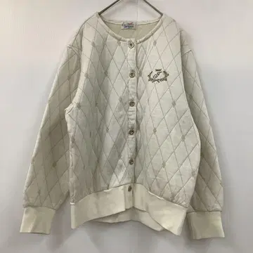 Jantzen 얀센 가디건 겉옷 자수 로고 vintage