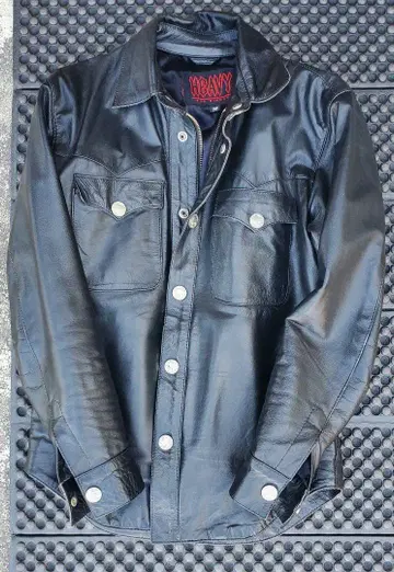 가죽 자켓 size38