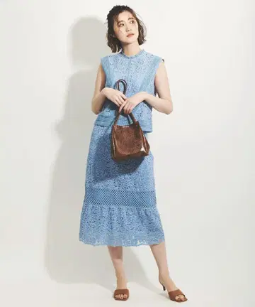 새상품급 에멜리파인즈 레이스 셋업