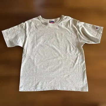 Champion 그레이 티셔츠 S 사이즈