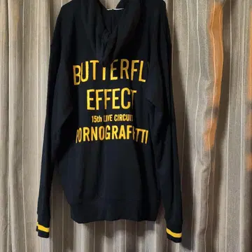 포르노그라피티 BUTTERFLY EFFECT 후드티 굿즈