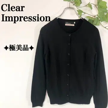 컨디션 최상 걸쳐도 둘러도 좋은 Clear Impression 가디건