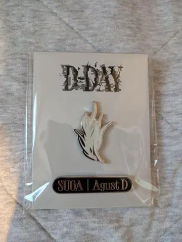 BTS SUGA AgustD D-DAY 배지