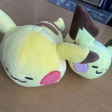 엎드린 피카츄 봉제인형 카나헤이 kanahei