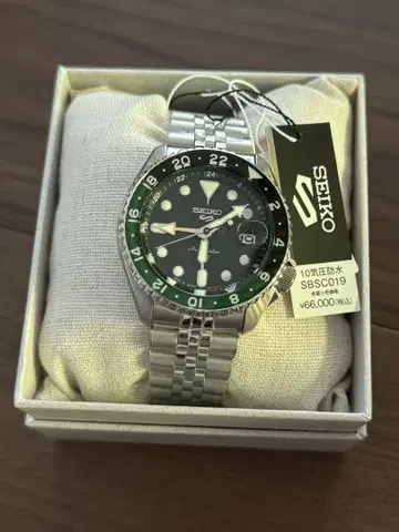 새상품 세이코 SEIKO 5 sports sbsc019 남성용 손목시계