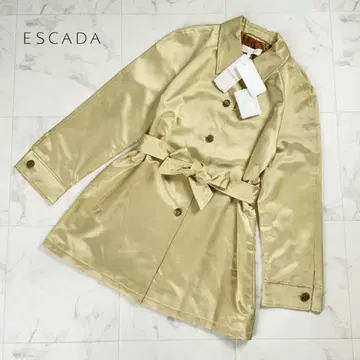 미사용 새상품 ESCADA 스텐 칼라 코트 골드 사이즈 36*OC945