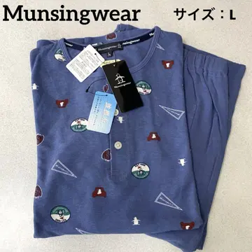 Munsingwear 먼싱웨어 남성용 룸웨어 반팔 긴바지 L 사이즈