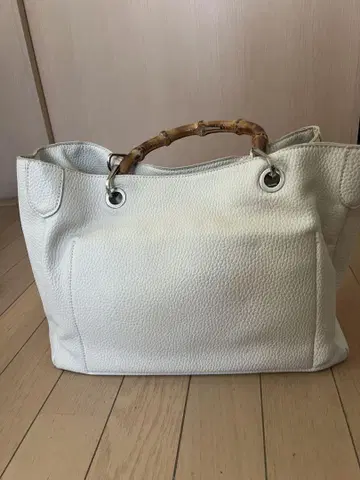 NATURAL BEAUTY BASIC 뱀부 토트백 화이트