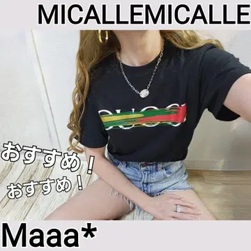 판매 취소 건! account 미카레미카레 인기 로고 패러디 T셔츠