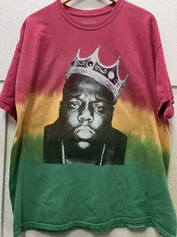the notorious B.I.G. 라스타 그라데이션 셔츠 2X