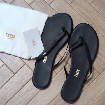 tkees 비치 샌들 39 블랙 티키즈