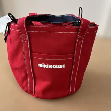 새상품 MIKI HOUSE 미키하우스 토트백 마더백 2way