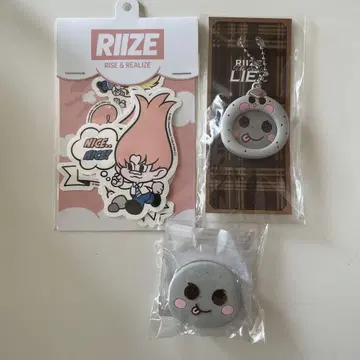 RIIZE 은석 쏭연돌이 캔배지 키링 부채 액세서리