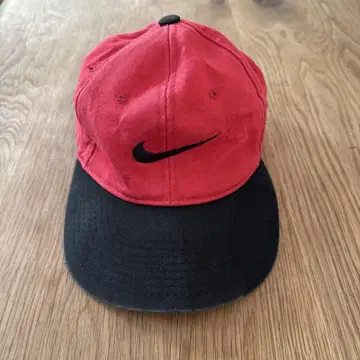 Nike 야구 모자 빨강/검정 90s00s