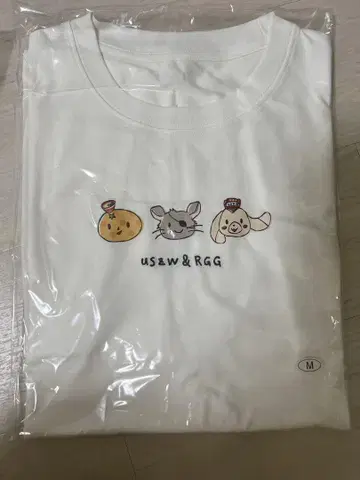 우시자와 용과 같이 콜라보 T셔츠 화이트