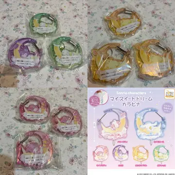 카라비너 산리오 마이멜로디 폼폼푸딩 포차코 쿠로미