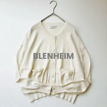 브렌하임 BLENHEIM 가디건 스냅 버튼