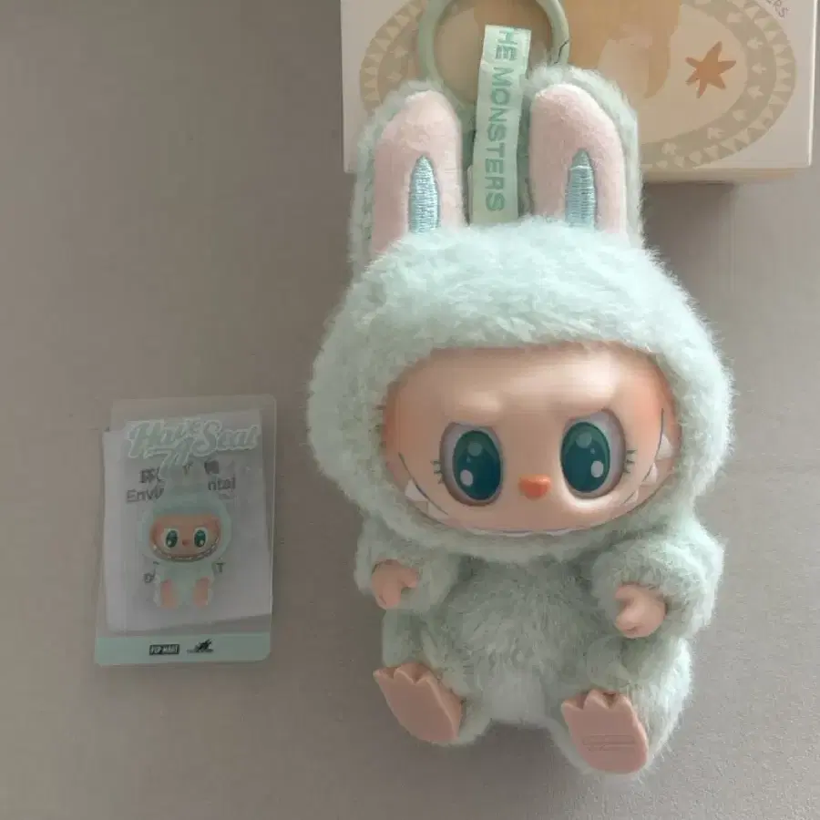 キーホルダー・キーリング LABUBU LET'S PLAY TOGETHER DOLL SERIES BABA KEYRING Labubu Keyring Let's Play Together Series on Bunjang Global