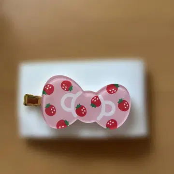 헬로키티 전시회 시크릿 앞머리 클립