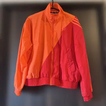 adidas 오렌지 레드 자켓 J/S