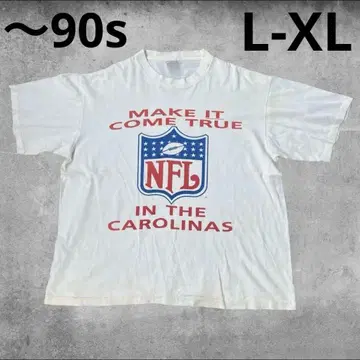 80-90s NFL White L-XL