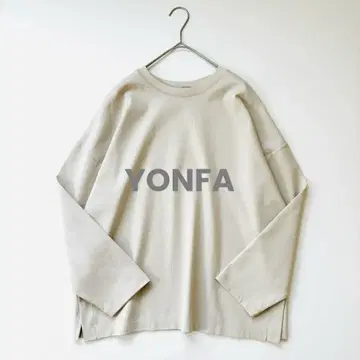 YONFA 사이드 슬릿 티셔츠 풀오버