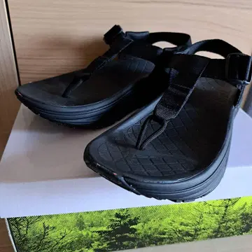 rig 리커버리 샌들 블랙 23cm