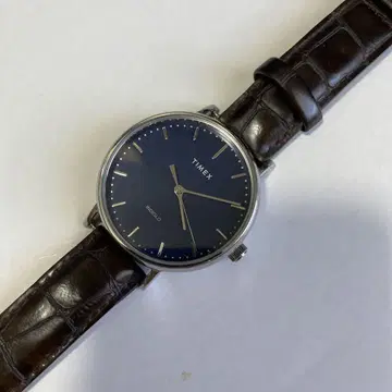TIMEX 다크 블루 손목시계 TW2P97800