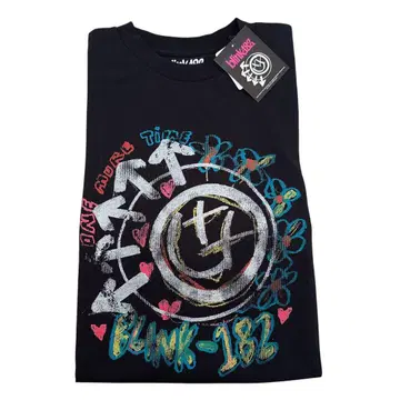 블링크-182 티셔츠 blink-182 블랙
