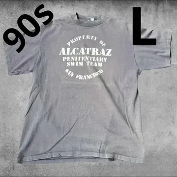 90s ALCATRAZ Gray Fade L