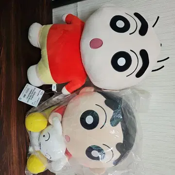 짱구는 못말려 봉제 인형 세트 미사용 새상품!