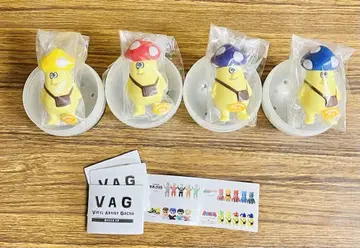 VAG 17 이소베양 가챠 소프트 비닐 피규어 4종 세트