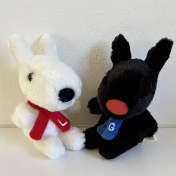리사와 가스파르의 푹신푹신 봉제 인형 2개 세트