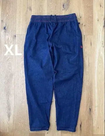 COOKMAN 셰프 팬츠 XL BBQ 데님 네이비