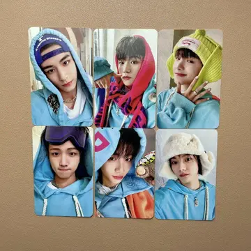 BOYNEXTDOOR WHO 한정판 보넥도 사녹 트레이딩 카드 6장