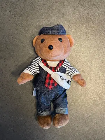 NEWSIES(뉴지스) 곰 봉제 인형 마스코트 쿄모토 타이가