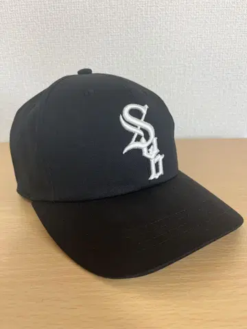 Subciety 자수 로고 캡 블랙 프리 사이즈 일본제 새상품급