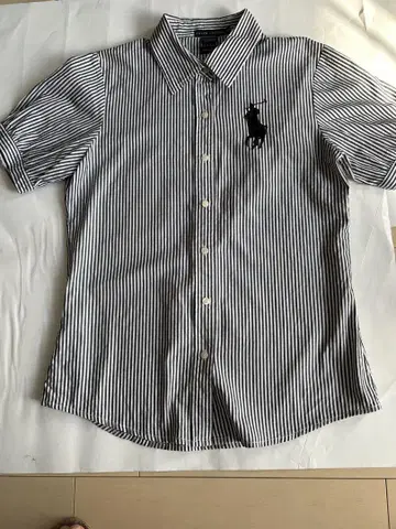 Ralph Lauren 스트라이프 반팔 셔츠 M
