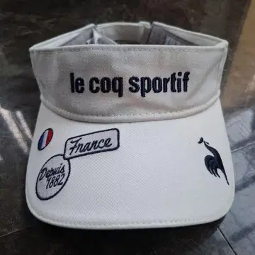 le coq sportif 골프 바이저 화이트