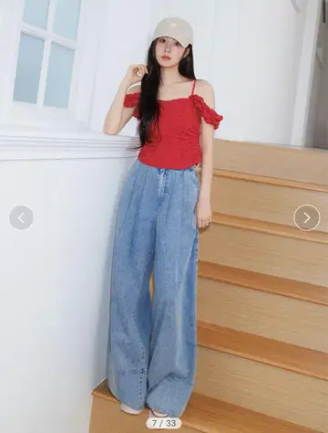 SNIDEL 스나이델 배리에 와이드 팬츠 0