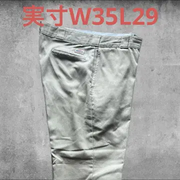 90s Dickies 874 USA 제작 Khaki 실측 W35 L29