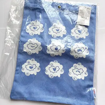 먘먘 토트백 라이트 블루