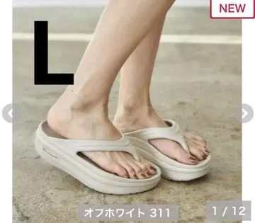 시마무라 다나카 리나 샌들 화이트 L